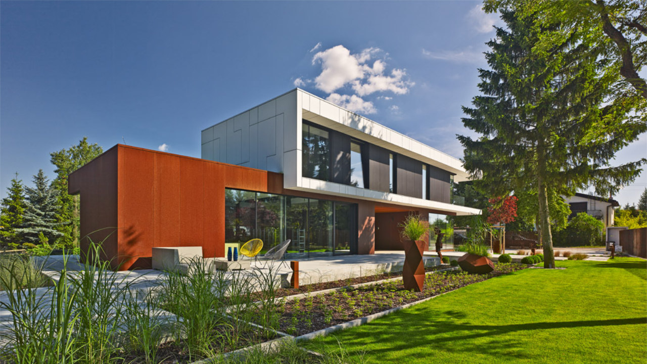 Ausstellungspavillon, Box House, modulares Haus 241 m2 – Ansicht 11