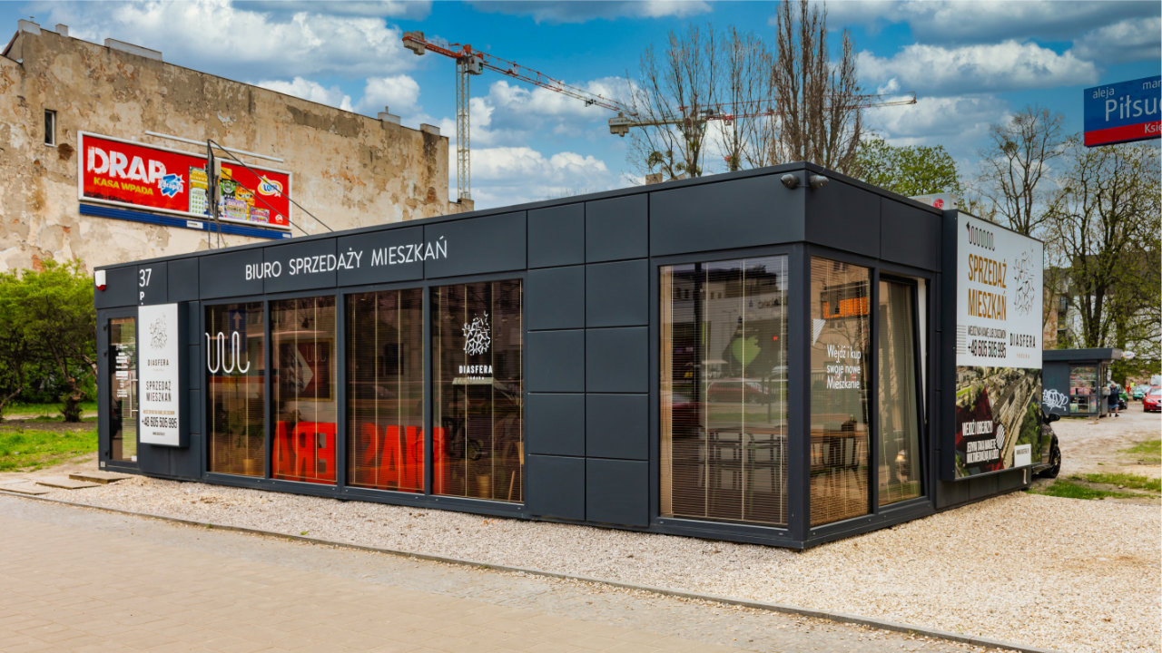 Biuro sprzedaży mieszkań Diasfera 72m2
