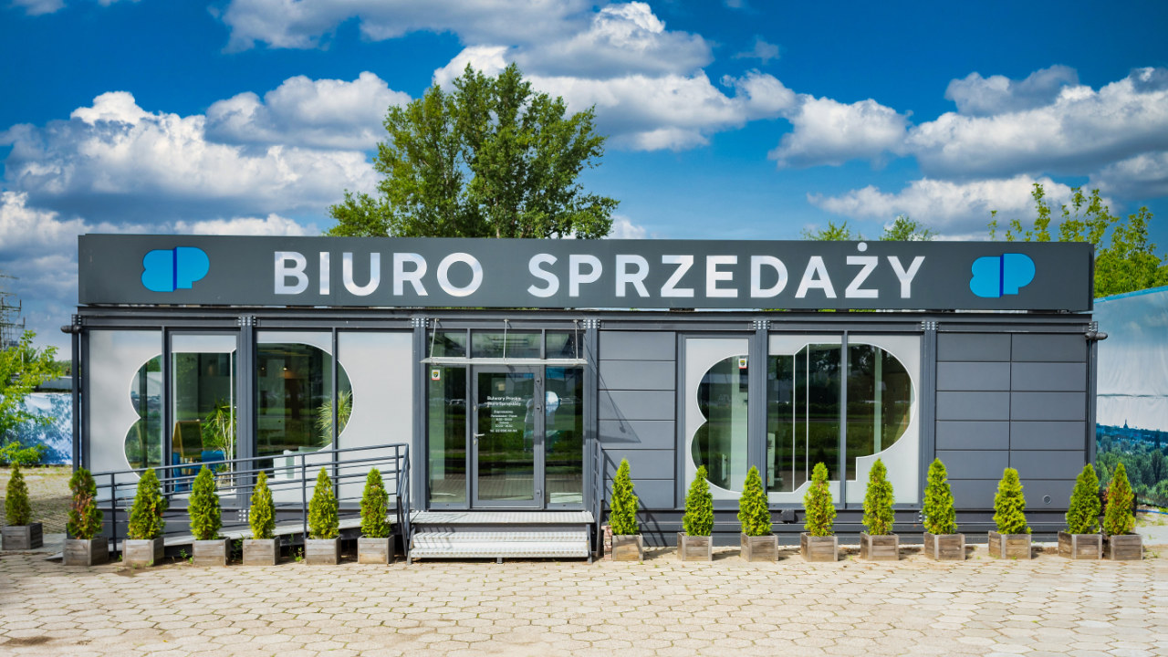 Biuro sprzedaży mieszkań, Bulwary Wiśłane, Mennica Polska 150m2