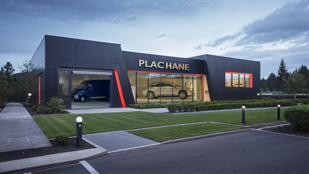 Modulares Autohaus 157m2