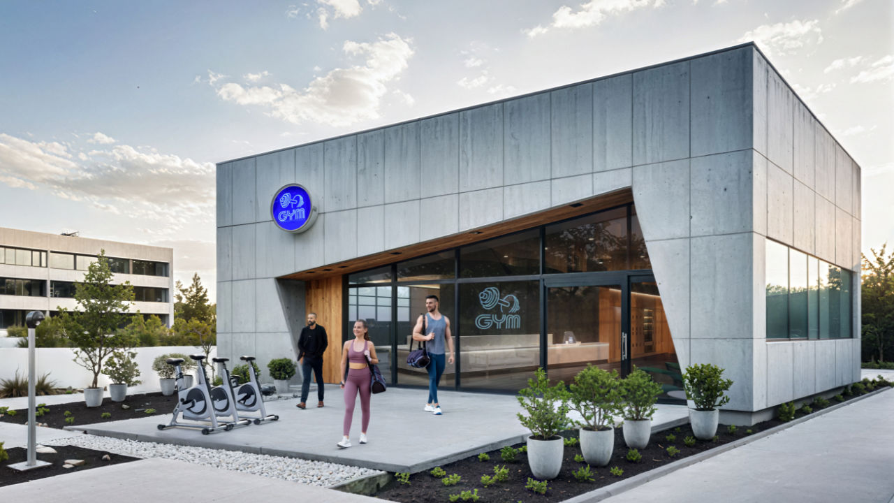 Modulare Fitnesszentrum - 144m2