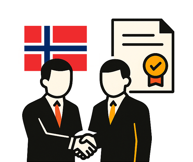 Licensed Commercial Partner (company / business registered in Norway)