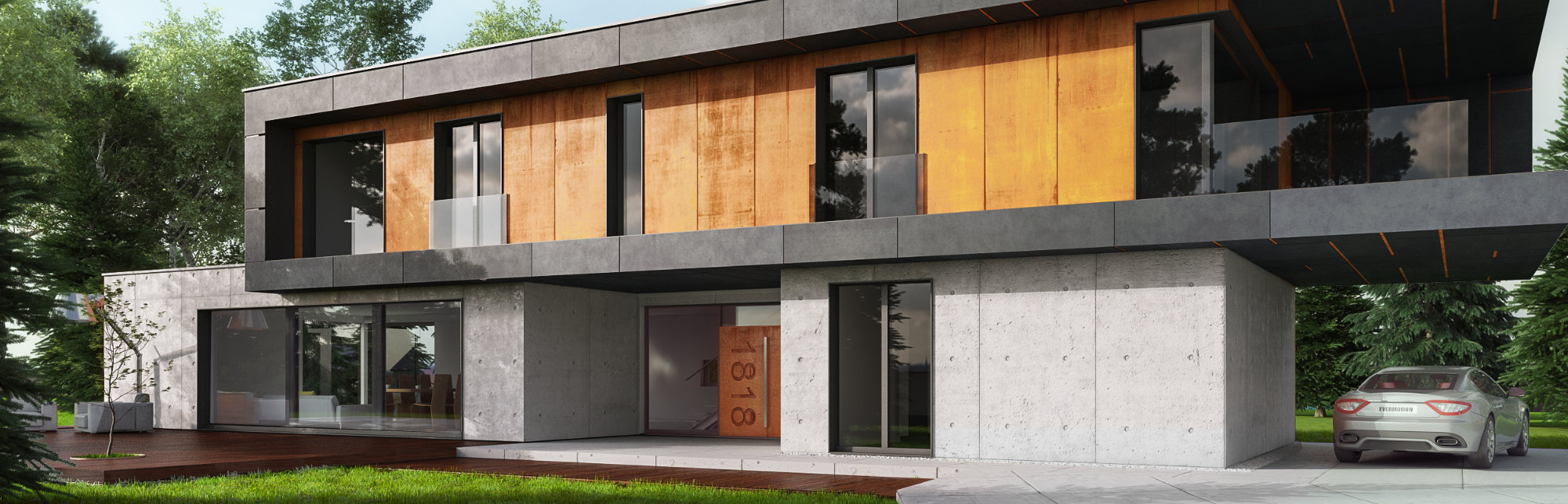 Dom modułowy - Box house 240m2