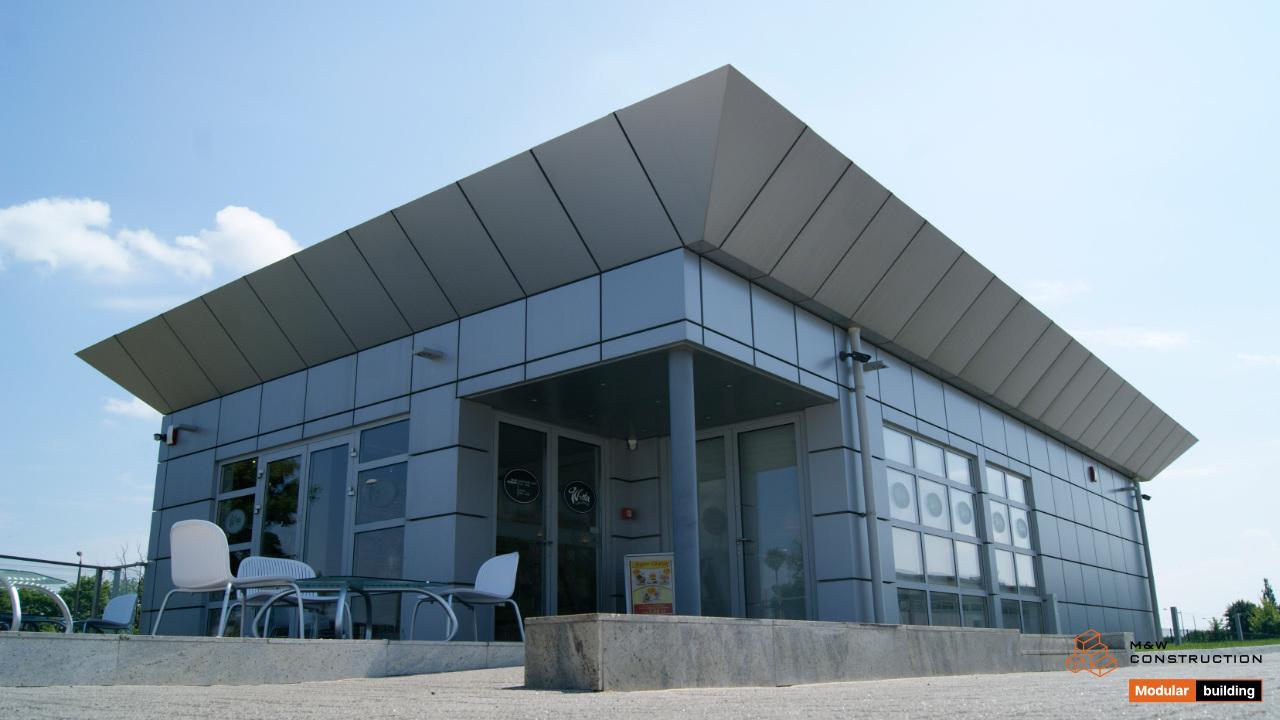 Praktische Fassade für gewerbliche und Gastronomie-Container 2