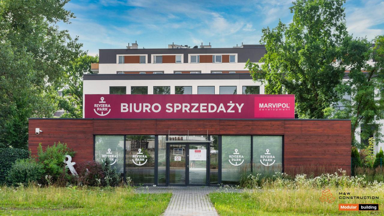 Leasing of modular retail building
