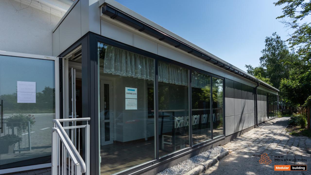 Modulare Bauweise – Bebaute Fläche: unter 108 m2 bild 3