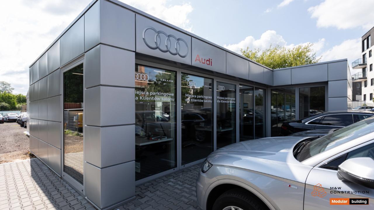 Automotive retail pavilion - Audi