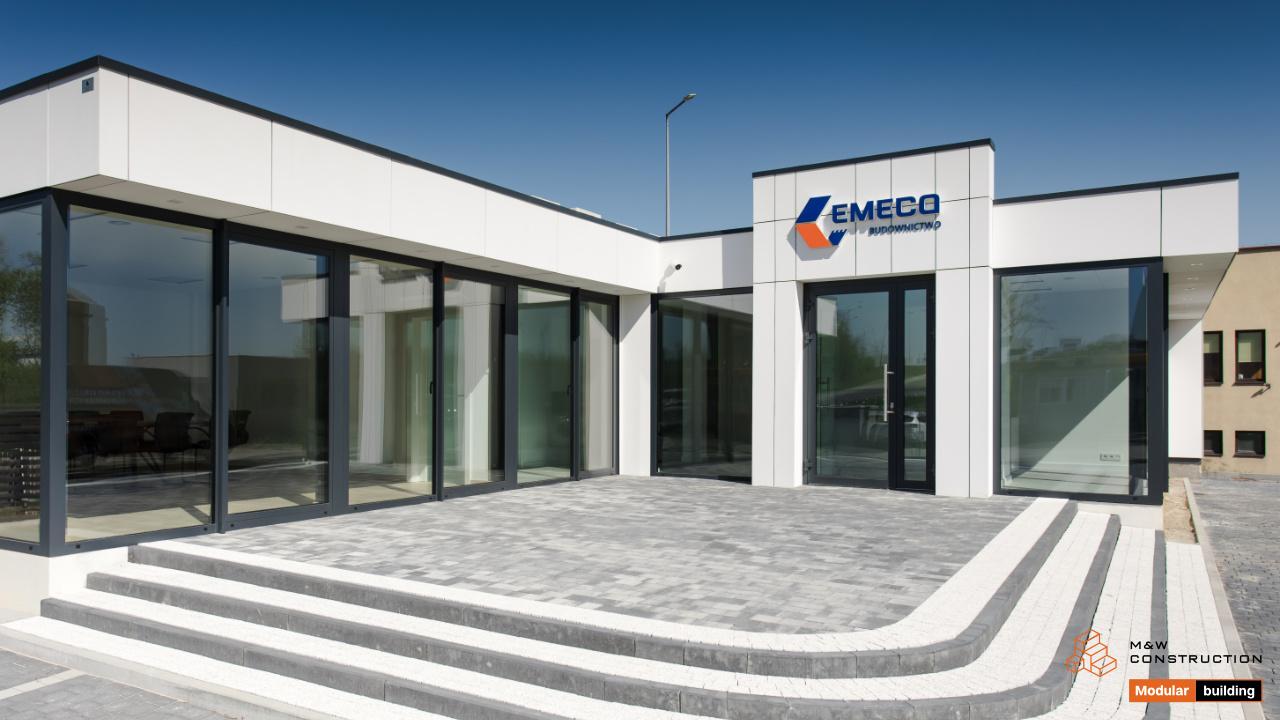 Modular office pavilion