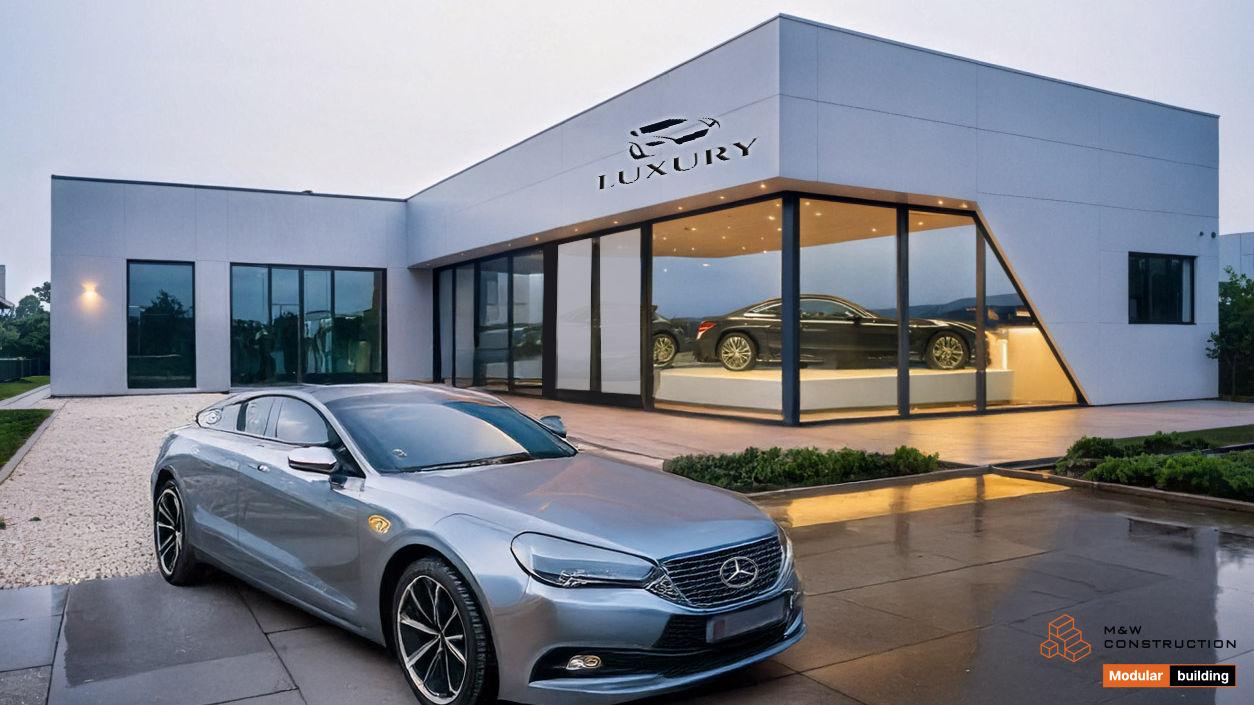 Automotive Pavilion, modular Showroom