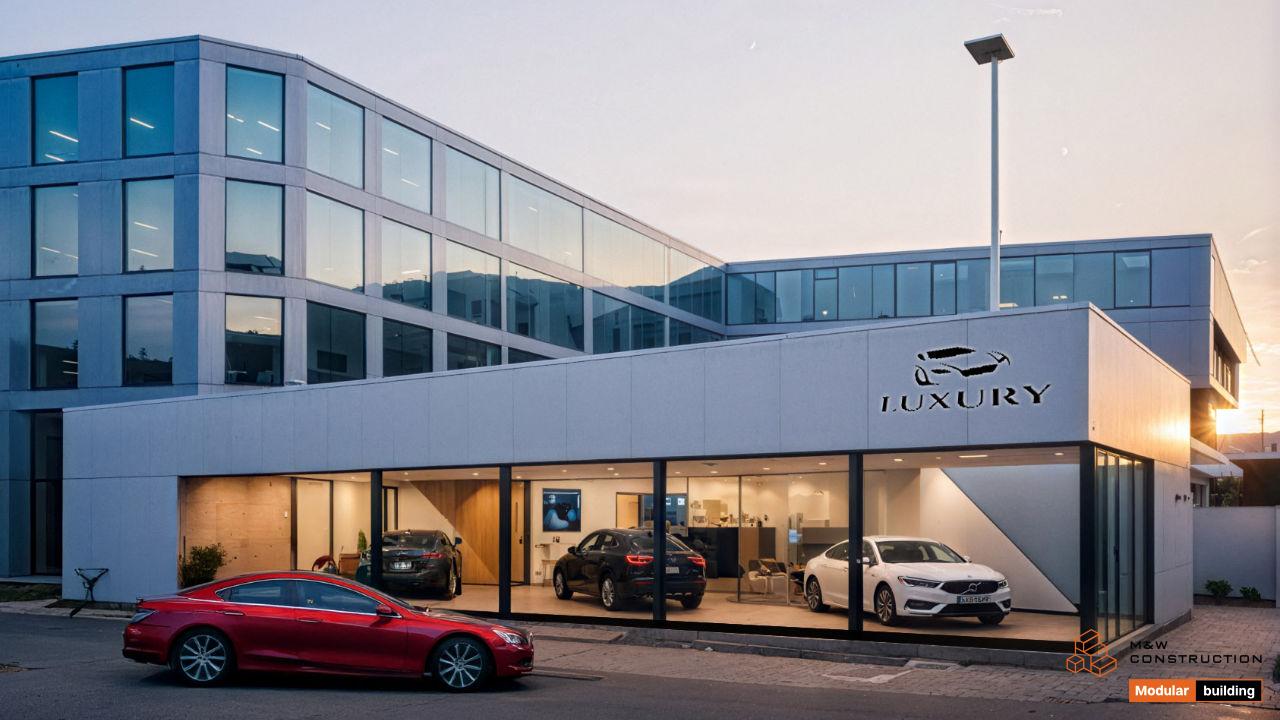 Automotive Pavilion, modular Showroom