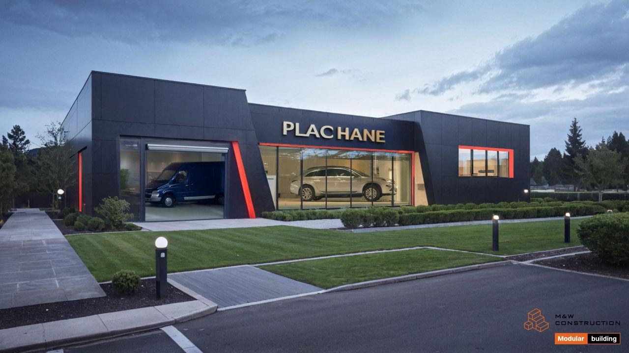 Automotive Pavilion, modular Showroom