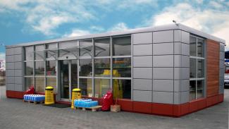Bürocontainer, Firmenladen Pegaz Gruppe 72m2 - aussicht 2