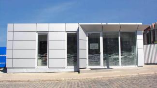 Bürocontainer, Verkaufsbüro für Wohnungen Waterlane Vitania LTD 50m2 - aussicht 3