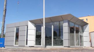 Bürocontainer, Verkaufsbüro für Wohnungen Waterlane Vitania LTD 50m2 - aussicht 2