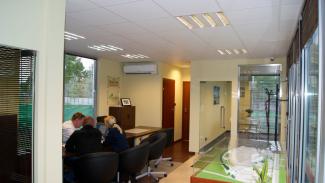 Bürocontainer, Wohnung Verkaufsbüro Zielona Italia 75m2 - aussicht 4