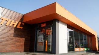 Verkaufscontainer, Stihl Company Store 135m2 + Erweiterung 170m2 - aussicht 2