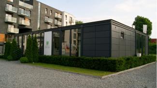 Verkaufscontainer, Verkaufsbüro für Wohngebäude - Apatamenty Novum 150m2 - aussicht 4