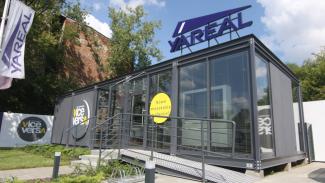 Bürocontainer, Vice Versa Wohnungsverkaufsbüro 62.5m2 - aussicht 5