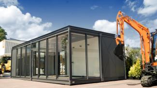 Verkaufscontainer, Ausstellungsraum von Grausch und Grausch Sp z o. o. 50m2 - aussicht - 3
