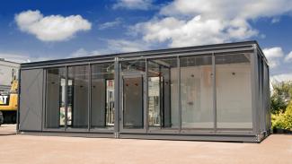 Verkaufscontainer, Ausstellungsraum von Grausch und Grausch Sp z o. o. 50m2 - aussicht - 6