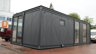 Verkaufscontainer, Ausstellungsraum von Grausch und Grausch Sp z o. o. 50m2 - aussicht - 2