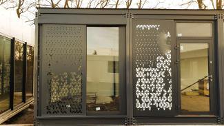 Bürocontainer, Büro DS Einheiten 50m2 - aussicht 3