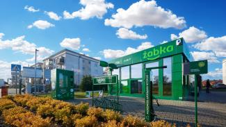 Verkaufscontainer, Żabka grün von Natur aus 72m2 - aussicht 4