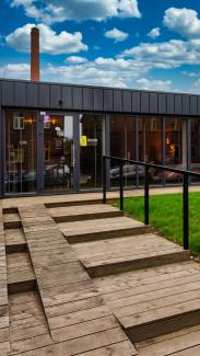 Bürocontainer , Verkaufsbüro für Wohnimmobilien - Fusion 180m2 - aussicht 5