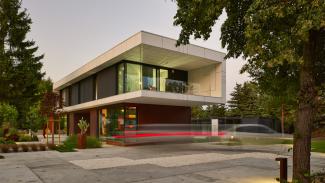 Ausstellungspavillon, Box House, modulares Haus 241 m2 – Ansicht 10