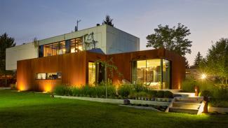 Ausstellungspavillon, Box House, modulares Haus 241 m2 – Ansicht 9