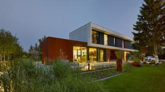 Ausstellungspavillon, Box House, modulares Haus 241 m2 – Ansicht 6
