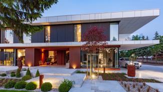 Ausstellungspavillon, Box House, modulares Haus 241 m2 – Ansicht 4
