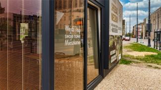 Bürocontainer, Verkaufsbüro für Wohnimmobilien Diasfera 72m2 - aussicht 10