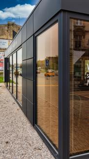 Bürocontainer, Verkaufsbüro für Wohnimmobilien Diasfera 72m2 - aussicht 2