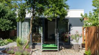 Imbisscontainer, Erweiterung des Restaurants CN CROP 93m2 - aussicht 4