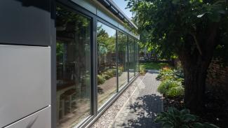 Imbisscontainer, Erweiterung des Restaurants CN CROP 93m2 - aussicht 2