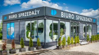 Bürocontainer, Immobilienmaklerbüro, Bulwary Wiślane, Mennica Polska 150 m2 – Ansicht 2