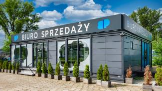 Bürocontainer, Immobilienmaklerbüro, Bulwary Wiślane, Mennica Polska 150 m2 – Ansicht 3
