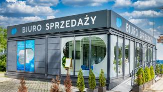 Bürocontainer, Immobilienmaklerbüro, Bulwary Wiślane, Mennica Polska 150 m2 – Ansicht 5