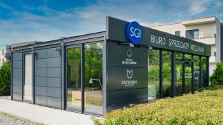 Bürocontainer, Verkaufsbüro für SGI-Wohnungen 75m2 - aussicht 7