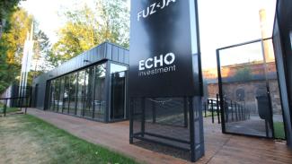 Bürocontainer, Verkaufsbüro für Wohnimmobilien - Fusion 180m2 - aussicht 7