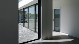Bürocontainer, Büro der Firma Emeco 198 m2, Equitone-Fassaden – Ansicht 15