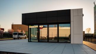 Bürocontainer, Ausstellungsraum der Auto Park Gruppe 231m2 - aussicht 6