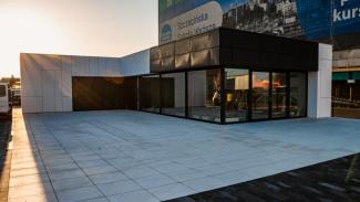 Bürocontainer, Ausstellungsraum der Auto Park Gruppe 231m2 - aussicht 4