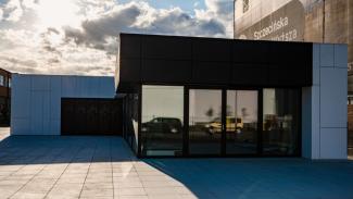 Bürocontainer, Ausstellungsraum der Auto Park Gruppe 231m2 - aussicht 2