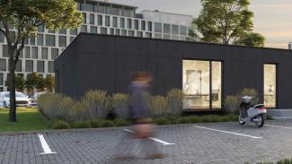 Büropavillon 306 m2, Visualisierung – 4