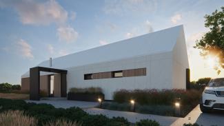 Wohnhaustyp moderne „Scheune“ 126 m2 - Ansicht 2