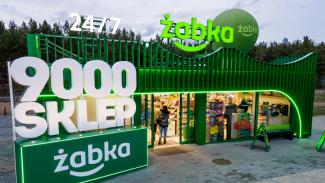 Verkaufscontainer, Żabka 9000, Raststätte Autobahn A2, 144 m2, 04
