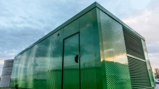 Verkaufscontainer, Żabka Nano, unbemannter Laden, 48 m2, 03