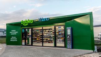 Verkaufscontainer, Żabka Nano, unbemannter Laden, 48 m2, 010